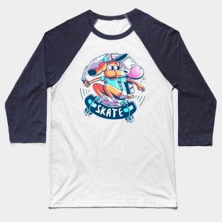 Rad Dog Skate Baseball T-Shirt
